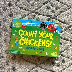 Toddler Count Your Chickens board game
